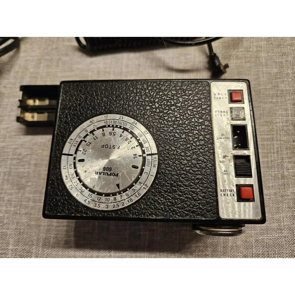 Vintage Popular 606 Electronic Flash Unit